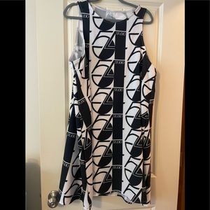 Studio 54 A-line tank dress